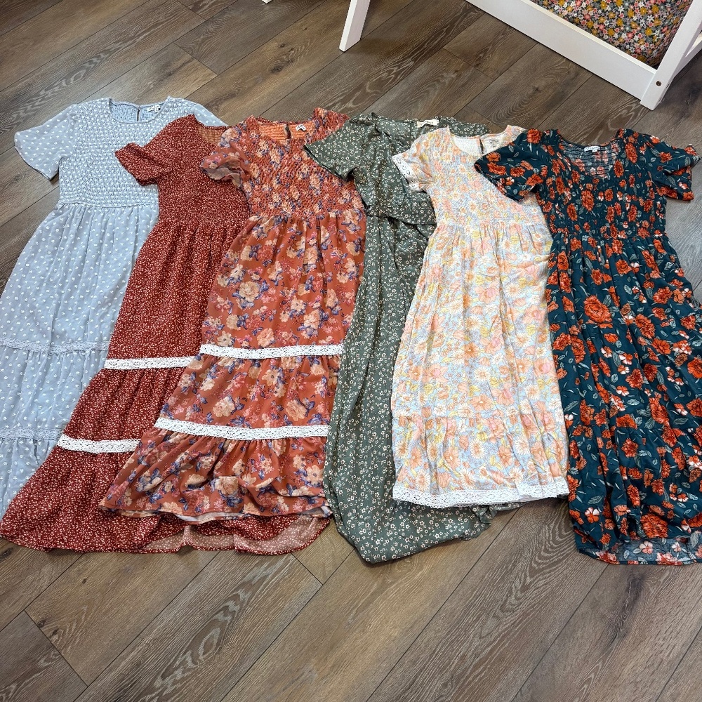 Lot of 6 Fehrnvi Dresses
